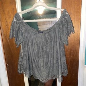 American Eagle Off the Shoulder Blouse